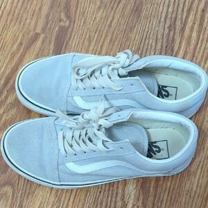 Light Blue Vans Old Skool Sneakers